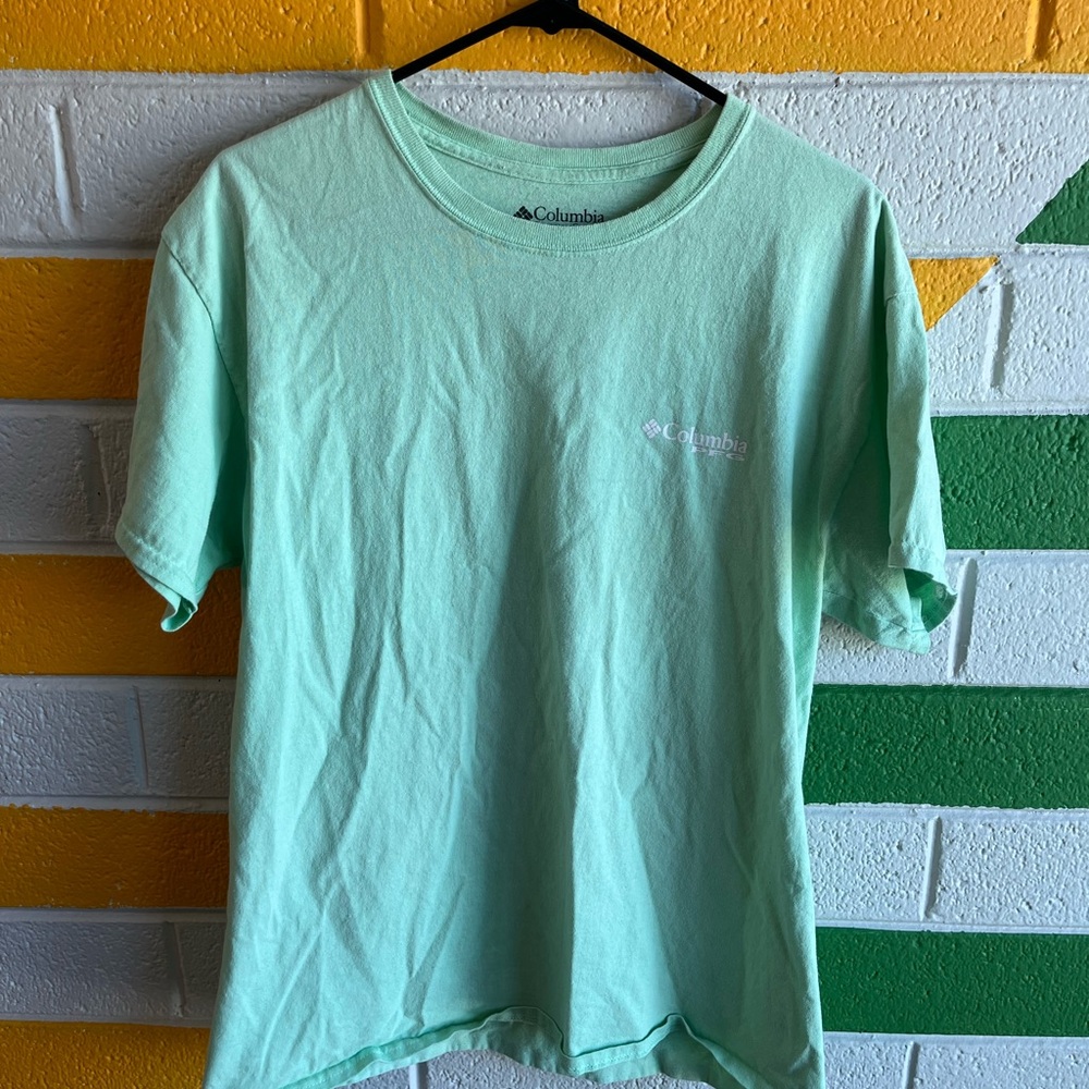 Columbia Mint Green Sportswear Tee